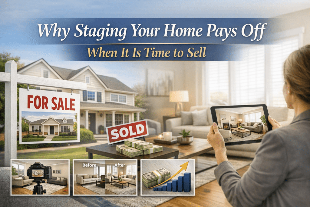 Why Staging Your Home Pays Off When It Is Time to Sell